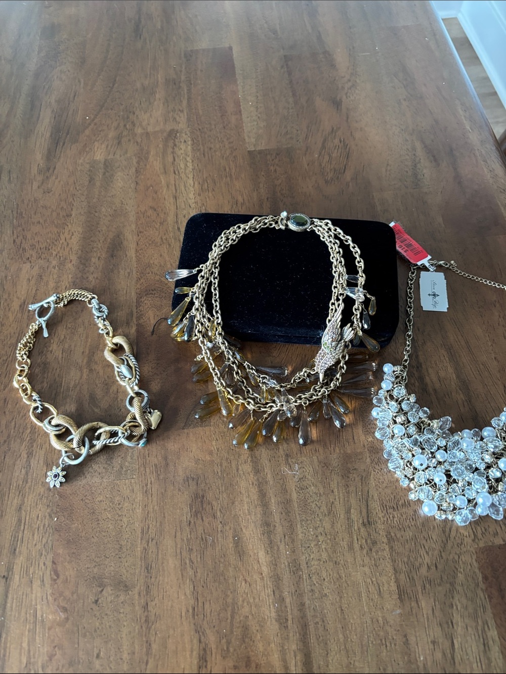 Gold Multi-Chain Statement Necklaces - 3